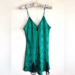 Vintage VS Gold Label Satin Chemise Lingerie Slip Dress